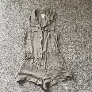 Wet seal size medium rayon jumpsuit gently used